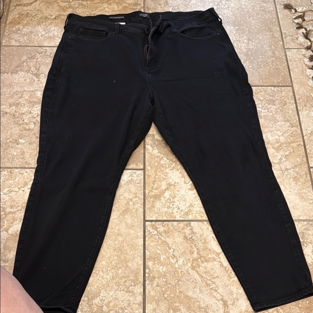 EUC NYDJ AMI Skinny leggings Black Denim Jeans